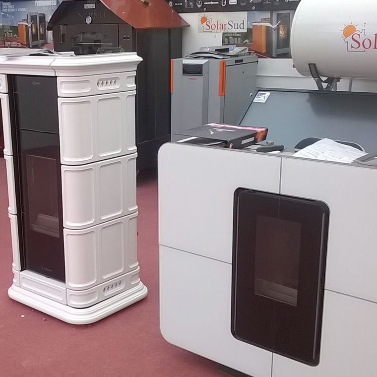Stufe/caldaie/cucine a pellet e legna